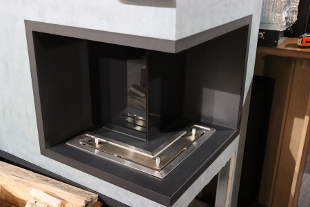 Угловой встраиваемый биокамин Firezo L'angolo Sinistro 600