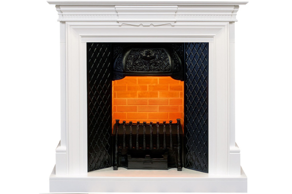 Каминокомплект Chelsea под Cassette 400(белый)