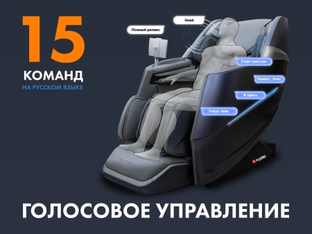 Массажное кресло FUJIMO Combat 4D Шампань